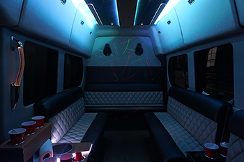 deluxe limo van